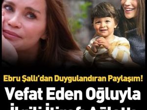 Ebru Şallı'dan duygulandıran paylaşım