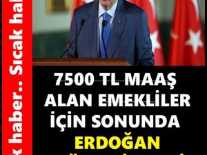 Başkan  Erdoğan Müjdeyi Verdi..