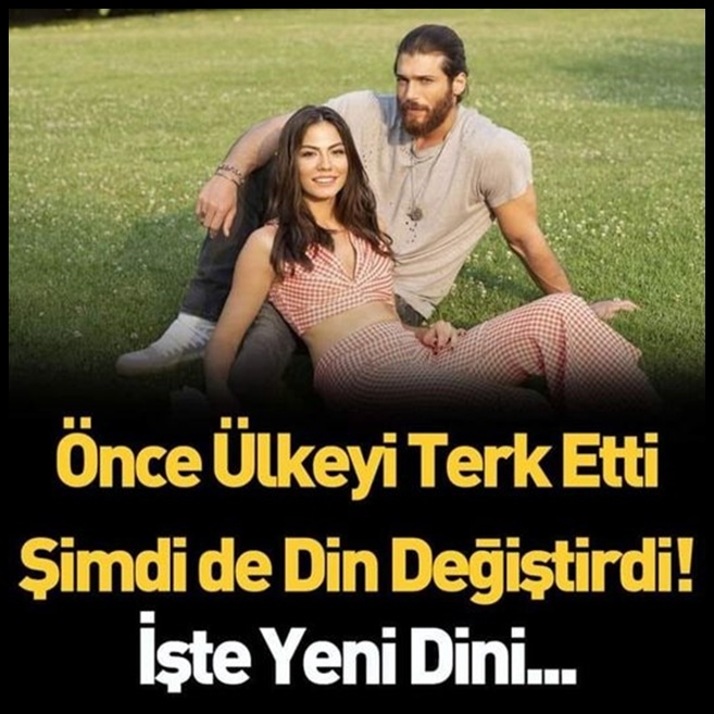 Can Yaman'dan kafaları karıştıran paylaşım! galerisi resim 1