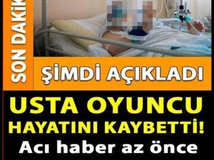 Büyük ustayı kaybettik