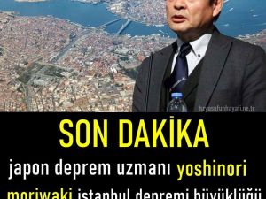 İstanbul Depremi Hakkında Açıklama
