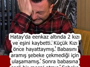 Hatay'da Enkaz Altında