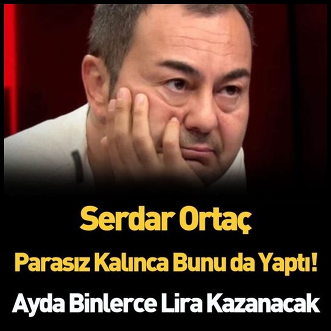 Serdar Ortaç'ın yeni gelir kapısı belli oldu aylık kazancı dudak uç galerisi resim 1