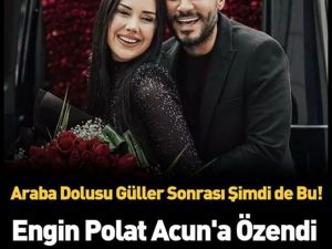 Dilan Polat eşi Engin Polat ile evlilik yıl dönümlerini kutladı.