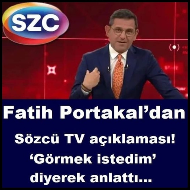 Fatih Portakal’dan Sözcü TV açıklaması! galerisi resim 1