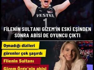 Gizem Örge'nin abisi ünlü bir oyuncu çıktı!