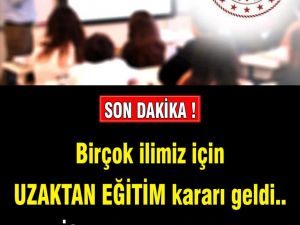 Uzaktan eğitim açıklamaları