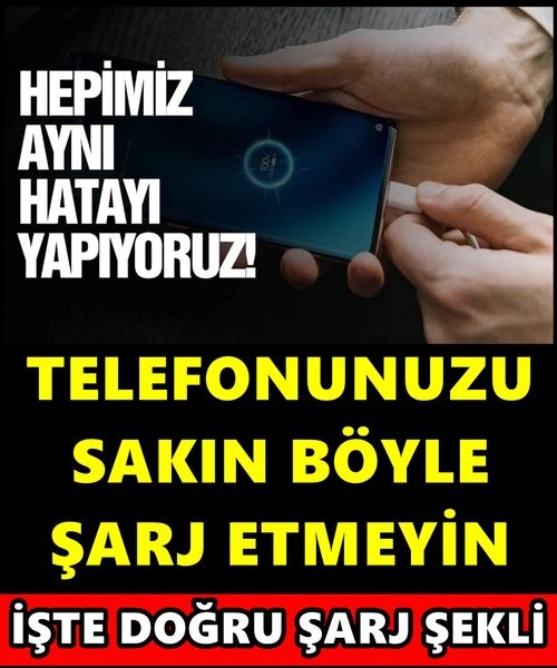 Telefonun pil ömrünü 2 kat artırıyor… İşte doğru Şarj şekli..’ galerisi resim 1