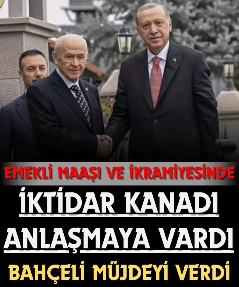 Devlet Bahçeli'den emekli maaşı açıklaması galerisi resim 1