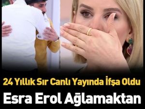 Esra Erol gözyaşlarına boğuldu..