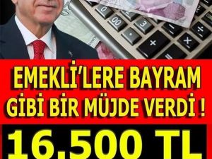 EMEKLİLERE DEV GİBİ MÜJDE