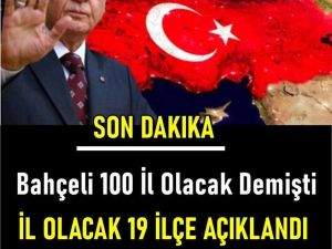 Yeni İllerimiz Hanngisi