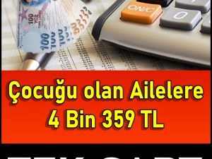 Çocuğu olan ailelere
