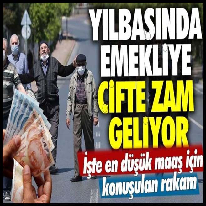 Yılbaşında emekliye çifte zam geliyor! galerisi resim 1