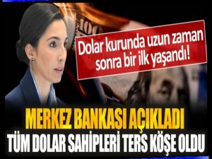 Dolar kurunda uzun zaman sonra bir ilk yaşandı