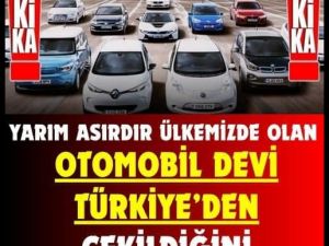 Otomobil devinden beklenmedik karar