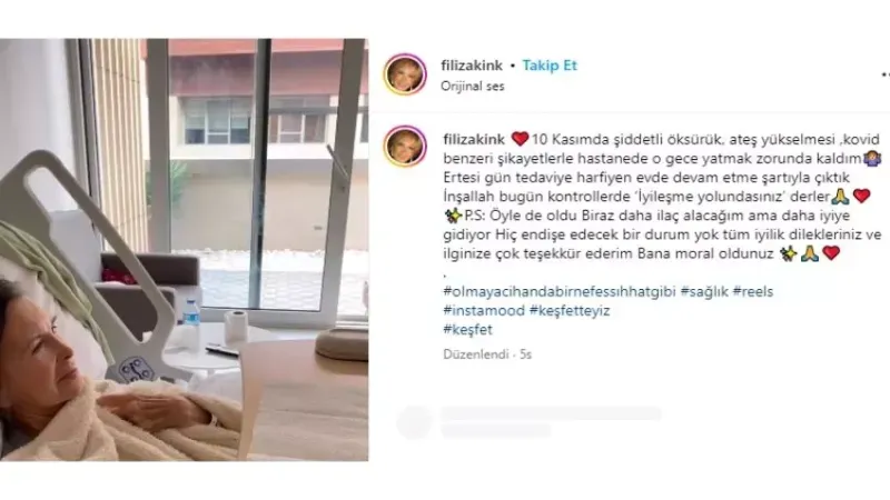 Hastaneye kaldırılan Filiz Akın galerisi resim 4