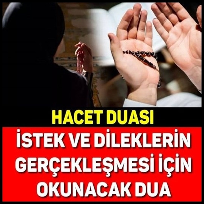 Hacet duası galerisi resim 1