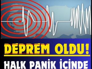 Korkutan Deprem Hala  Sallanıyoruz..