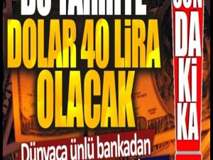 Dolar Fiyatı Vurgun Yapacak!