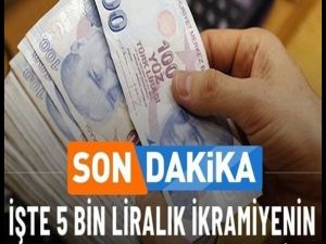 Emekliye 5 bin lira ikramiye Meclis’e geliyor!