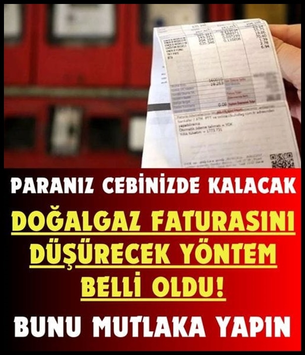 Doğal Gaz Kullananlar için Önemli Bilgi galerisi resim 1