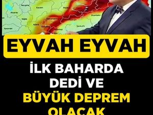 İlkbahar Olmadan Deprem Olacak