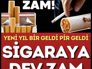 Sigara fiyatlarına zam üstüne zam
