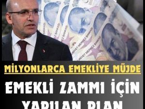 Emekliye ek zam müjdesi