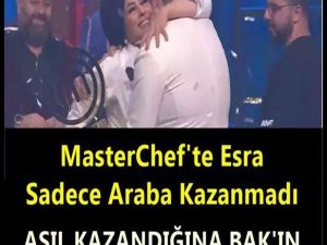 Yarışmayı Birinci Bitiren Esra'nın Hediyesi