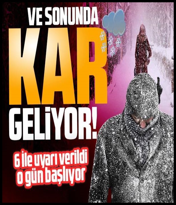 OKULLARA KAR ALARMI VERİLDİ. galerisi resim 1