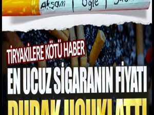 Tiryakilere kötü haber