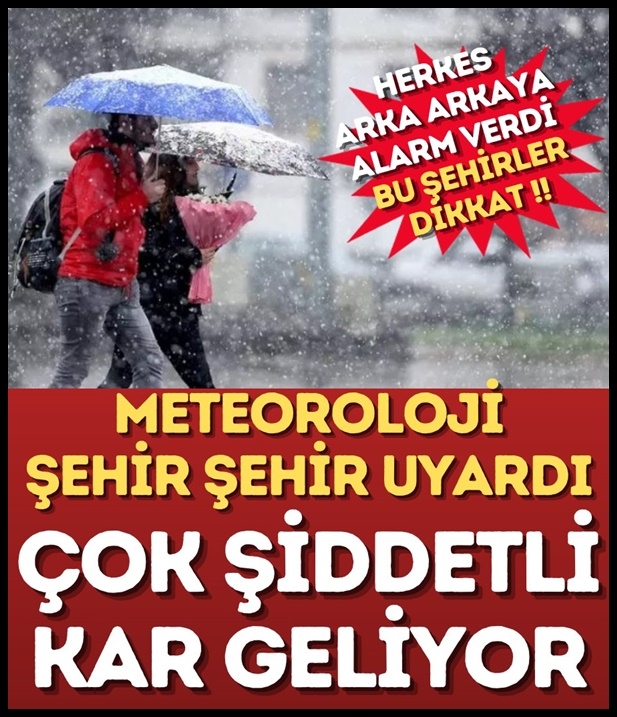 Peş peşe uyarılar geldi! Tüm yurdu etkisi altına alacak... galerisi resim 1