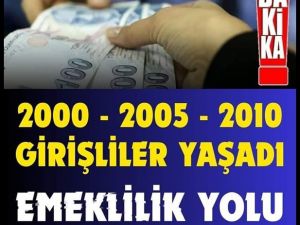SGK ile emeklilik için metodik hesaplama tablosu çıkarıldı