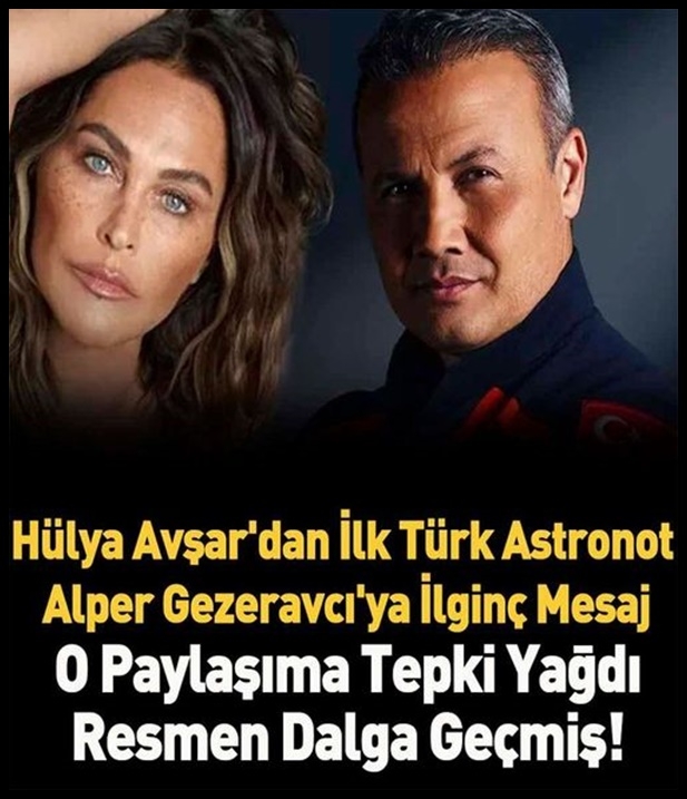 Avşar kızından ilk Türk astronota garip mesaj galerisi resim 1