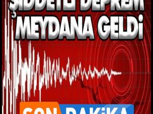 Çok Şiddetli Deprem Oldu..