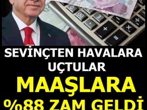 Yüzde 88 oranında zam alan işçiler sevinçten havalar uçtu