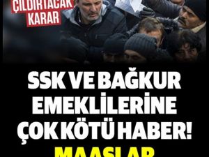 SGK ve Bağ-Kur emeklilerine kötü haber!