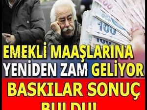 EMEKLİLERE EK ZAM NE KADAR OLDU?