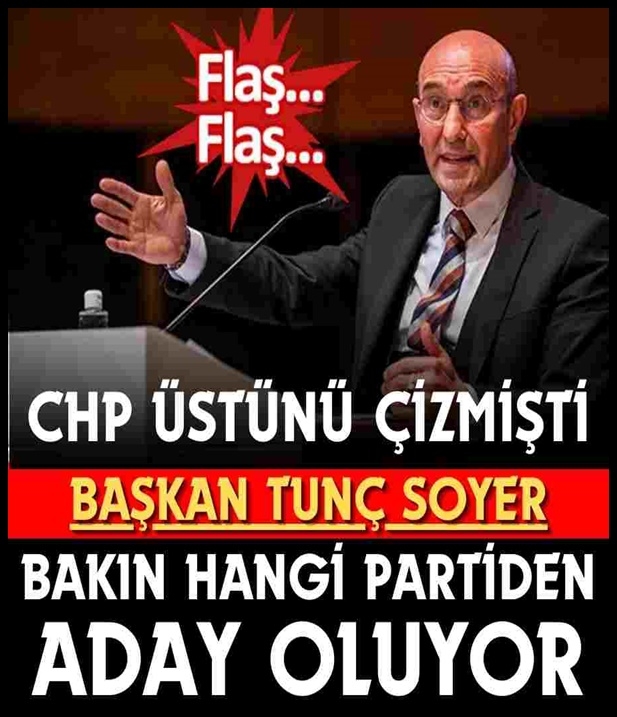 Tunç Soyer o partiden mi aday olacak? galerisi resim 1