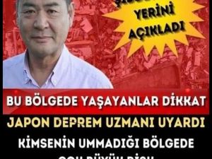 Japon de’prem uzmanı Moriwaki’den 3 bölgeye uyarı