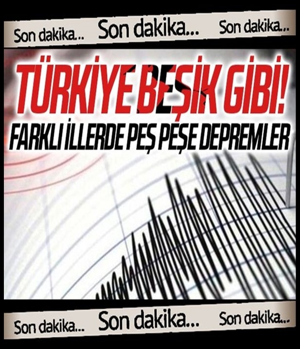 Türkiye depremlerle sallanmaya devam ediyor. galerisi resim 1