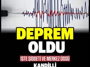 Deprem Oldu Yine Sallandık..
