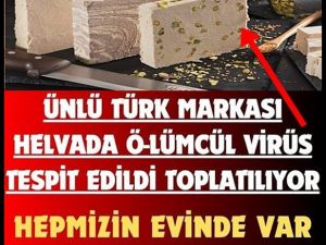 Ünlü Helva Markasında Bakteri