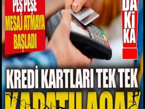 Kredi kartı sahipleri dikkat