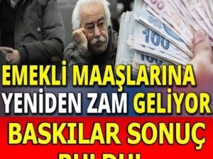 Emekli Maaşına Yeniden Zam Geliyor