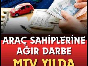Ek vergi geliyor.. Yılda 4 sefer alınacak