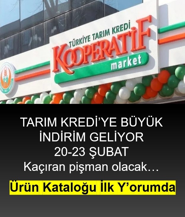TARIM KREDİDE BÜYÜK İNDİRİM galerisi resim 1