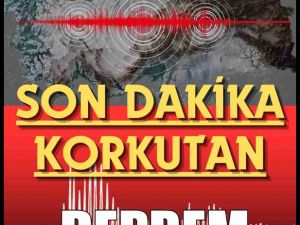 Çok Şiddetli Deprem Oldu Yer yerinden Oynadı.