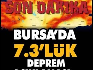 Bursa'da aktif fay bulundu!